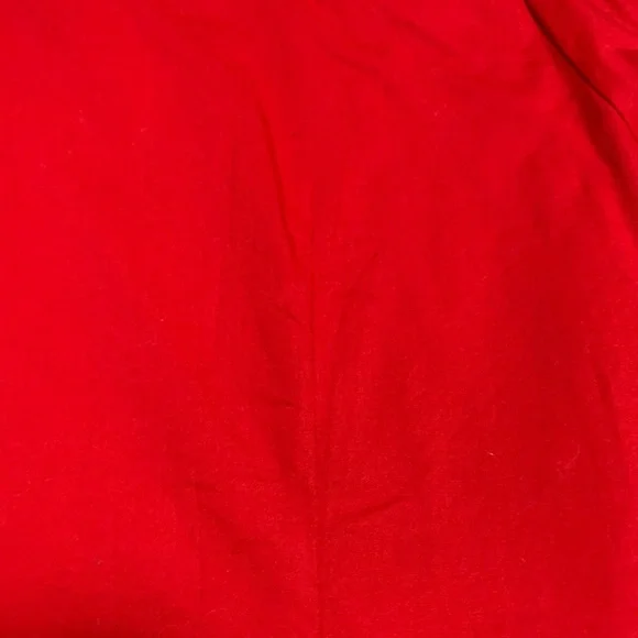 Plus Size Cotton Red Roll-Tab Shirt NWT - Picture 7 of 11